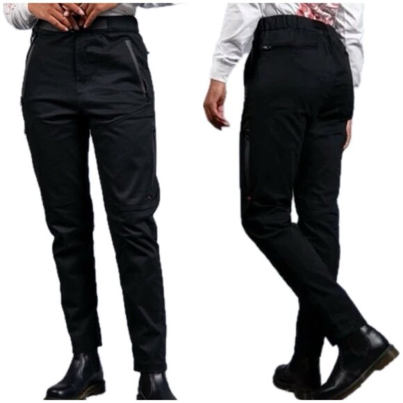 Wondery Outdoors Lydia Hiking Pants Womens Size M Black Cargo Gorpcore - Picture 1 of 8